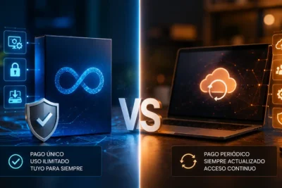 Comparativa entre licencias perpetuas y suscripciones de software