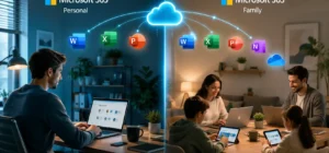 Comparativa entre Microsoft 365 Personal y Family