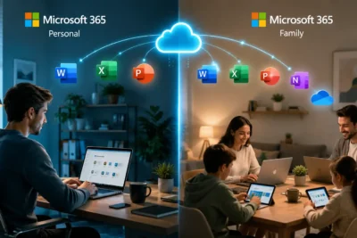Comparativa entre Microsoft 365 Personal y Family