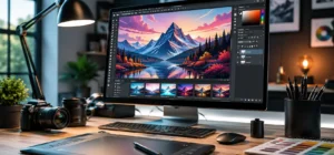 Programas para edición de imágenes y diseño gráfico en un entorno creativo