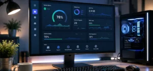 Ordenador optimizado con herramientas de rendimiento